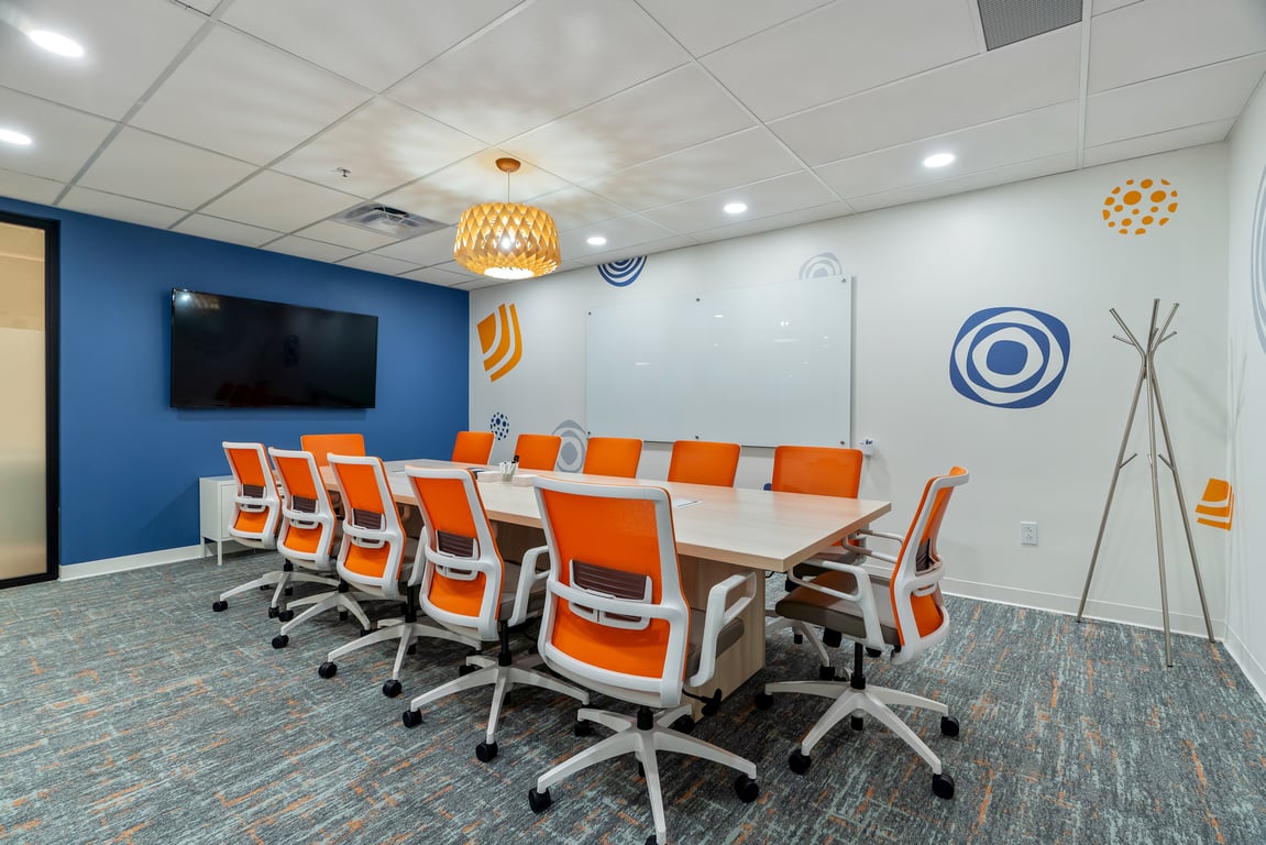 An interior shot of Brickyard