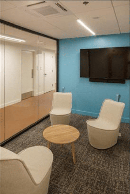 An interior shot of Conference Room 316
