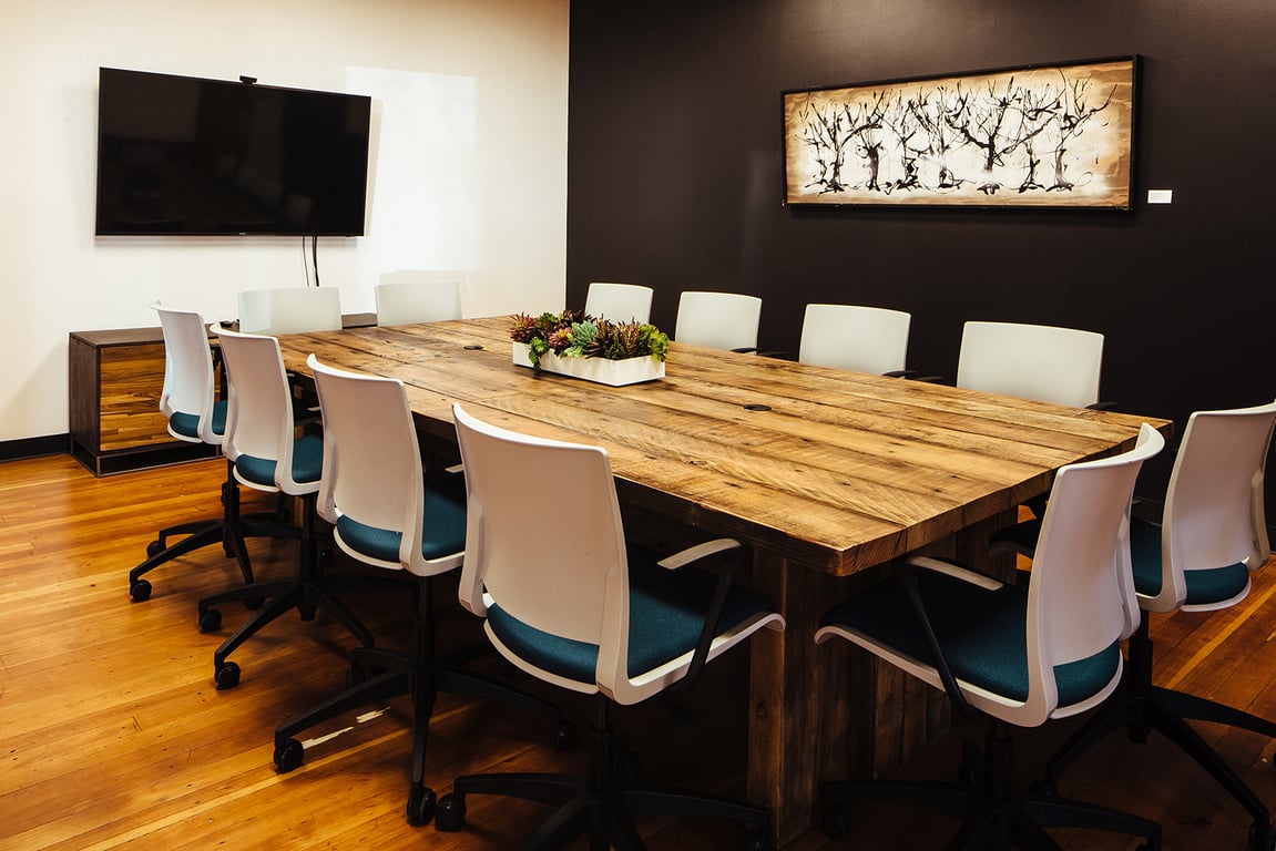 An interior shot of Large Conference Room