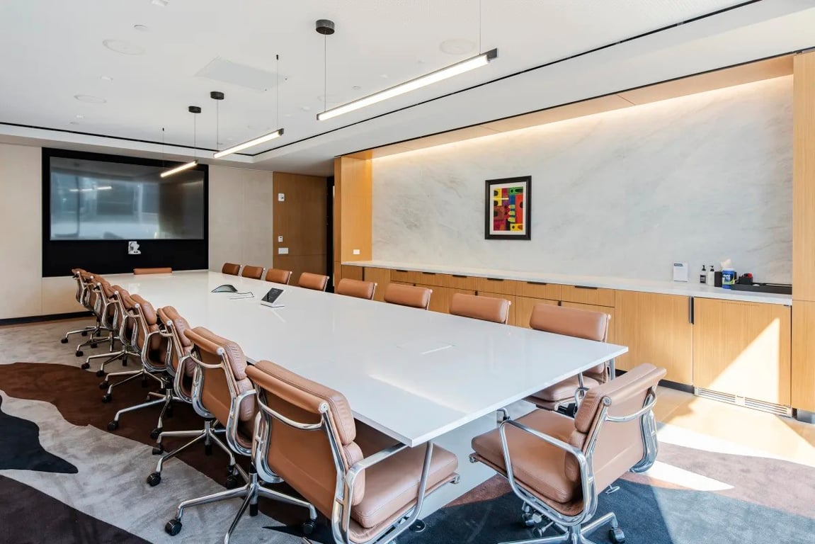 An interior shot of Red Maple