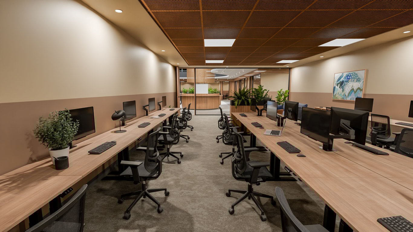 An interior shot of Suite 11
