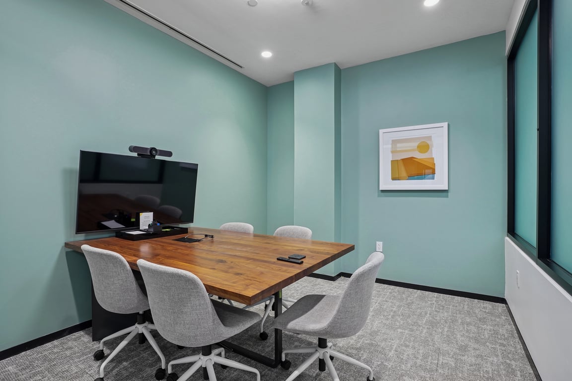 An interior shot of Conference 4-F