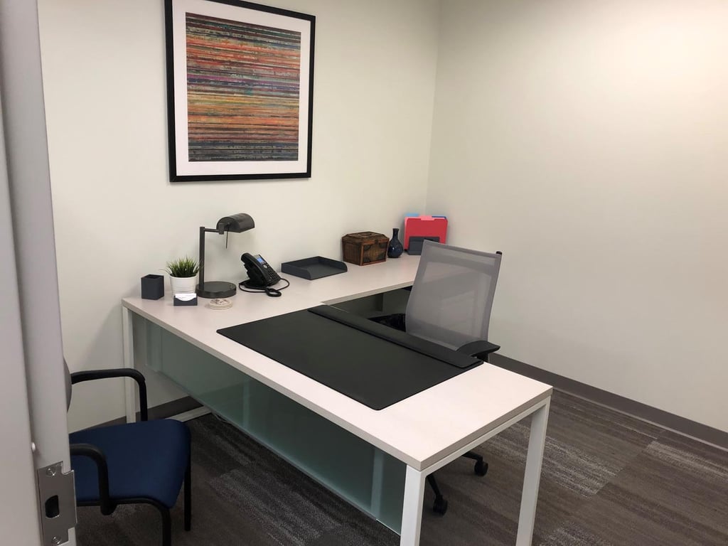 An interior shot of Private Day Office