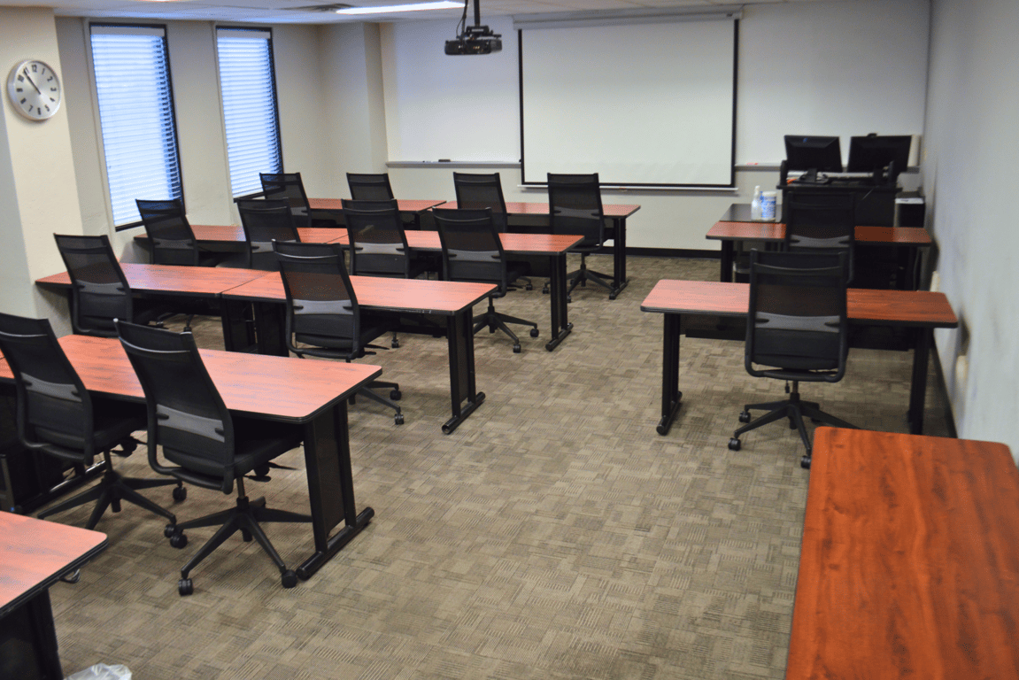 An interior shot of Monroe Room