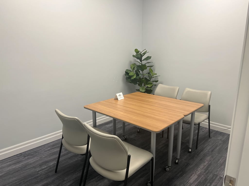 An interior shot of Growth Meeting Room