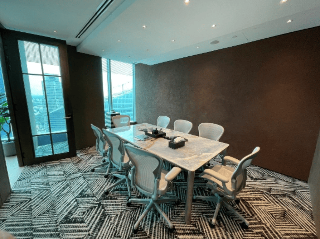 An interior shot of 49B Meeting Room
