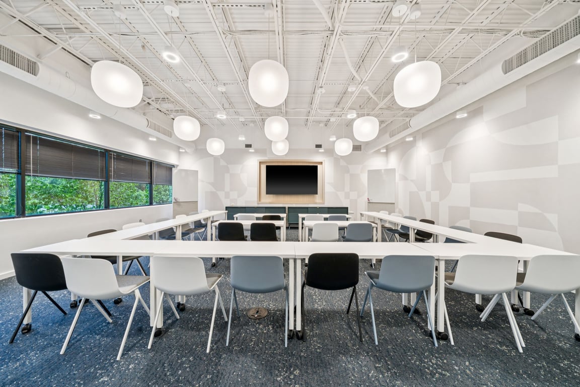 An interior shot of James Training Room
