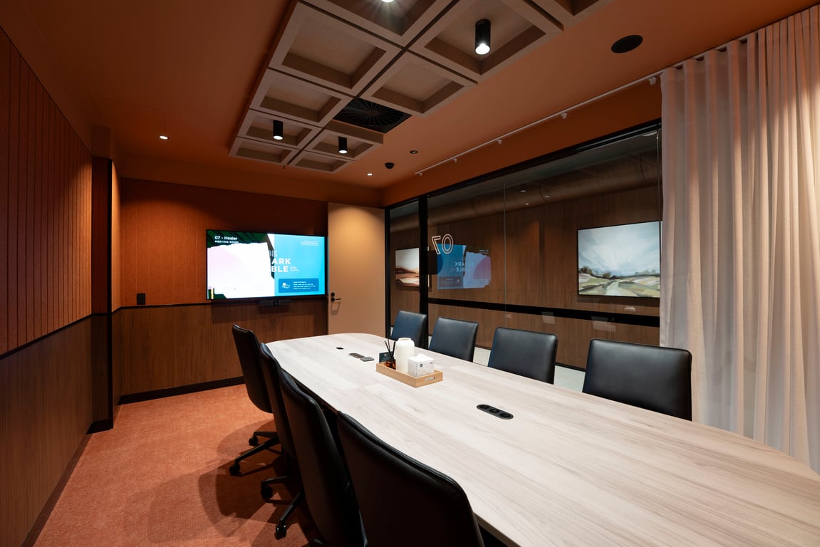 An interior shot of Hosier Meeting Room