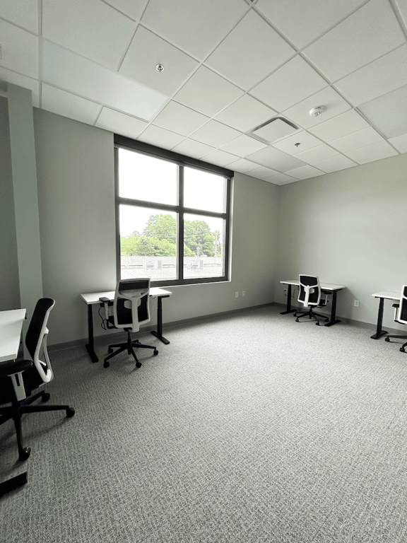 An interior shot of 4-5 Person Office