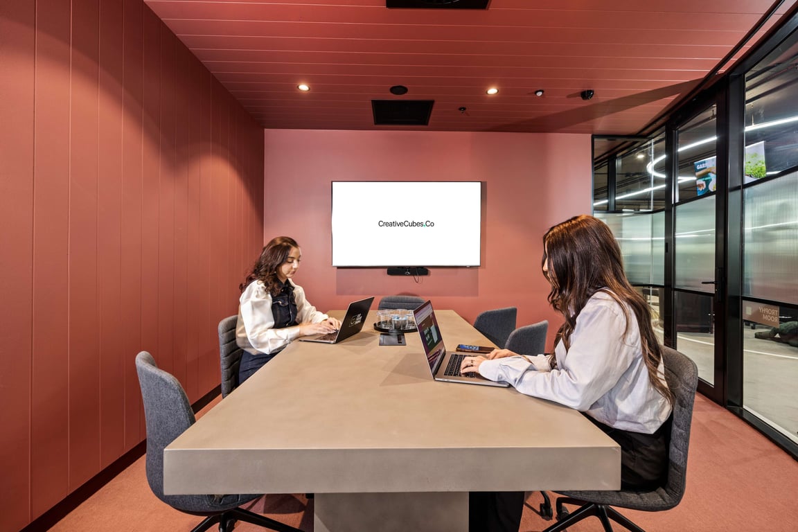 An interior shot of Trophy Room