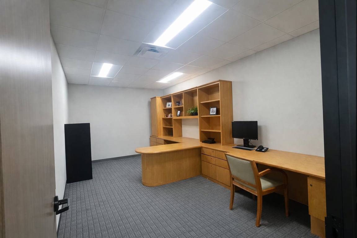 An interior shot of Interior Private Office - 12