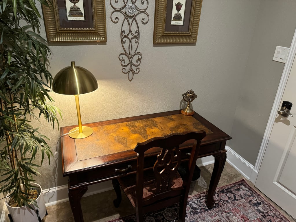 An interior shot of The Down to Business Private Office (Room 105)