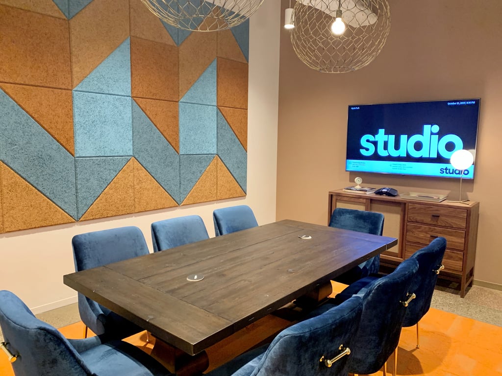 An interior shot of Hyde Park Meeting Room