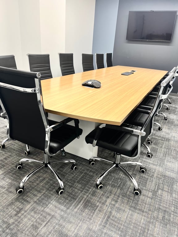 An interior shot of The Boardroom
