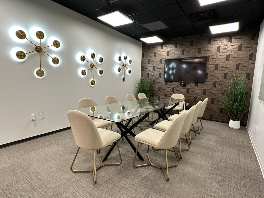 An interior shot of The Scanlan Conference Room
