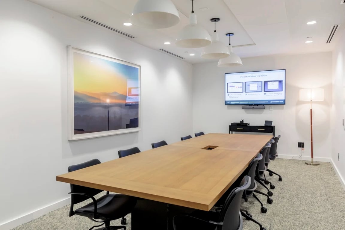 An interior shot of Conf Room I