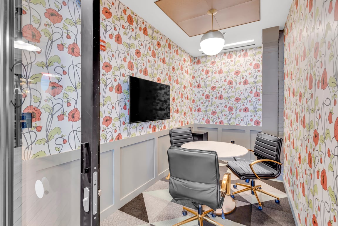An interior shot of Small Industrial Meeting Room