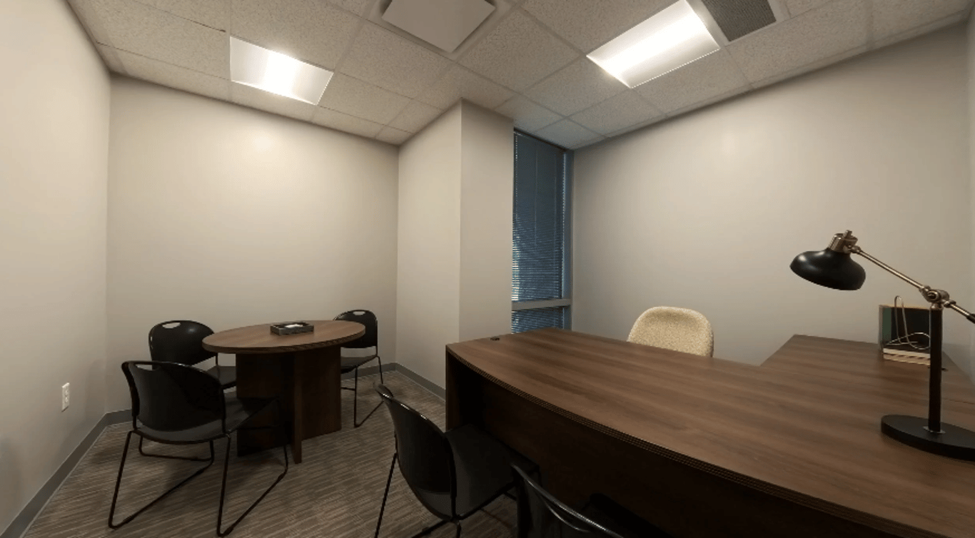 An interior shot of The Corner Office