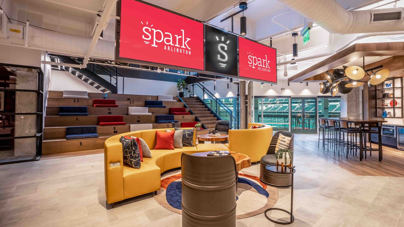 An interior shot of Spark Arlington