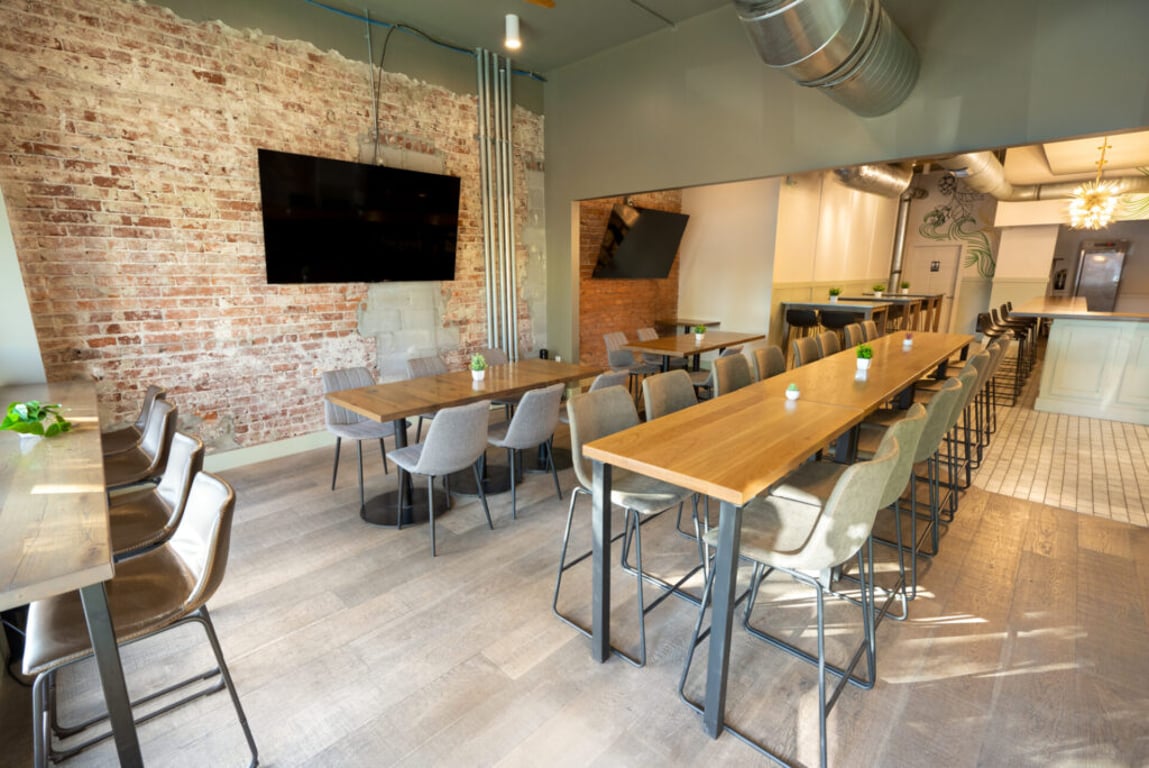 An interior shot of COhatch - Hyde Park