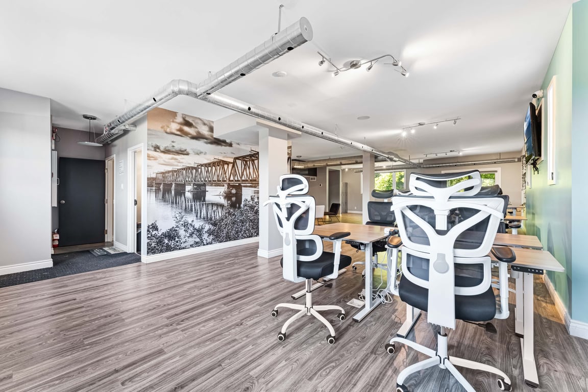 An interior shot of Wellington Cowork