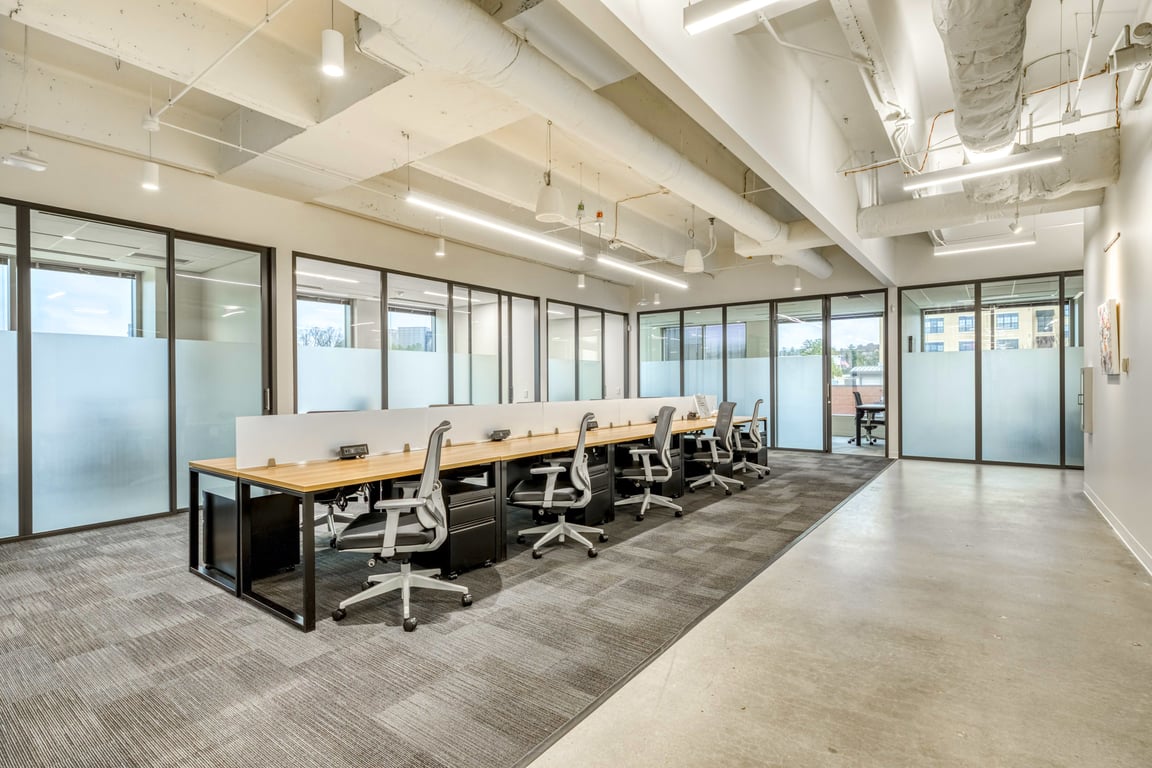 An interior shot of Large Team Suite 310-316