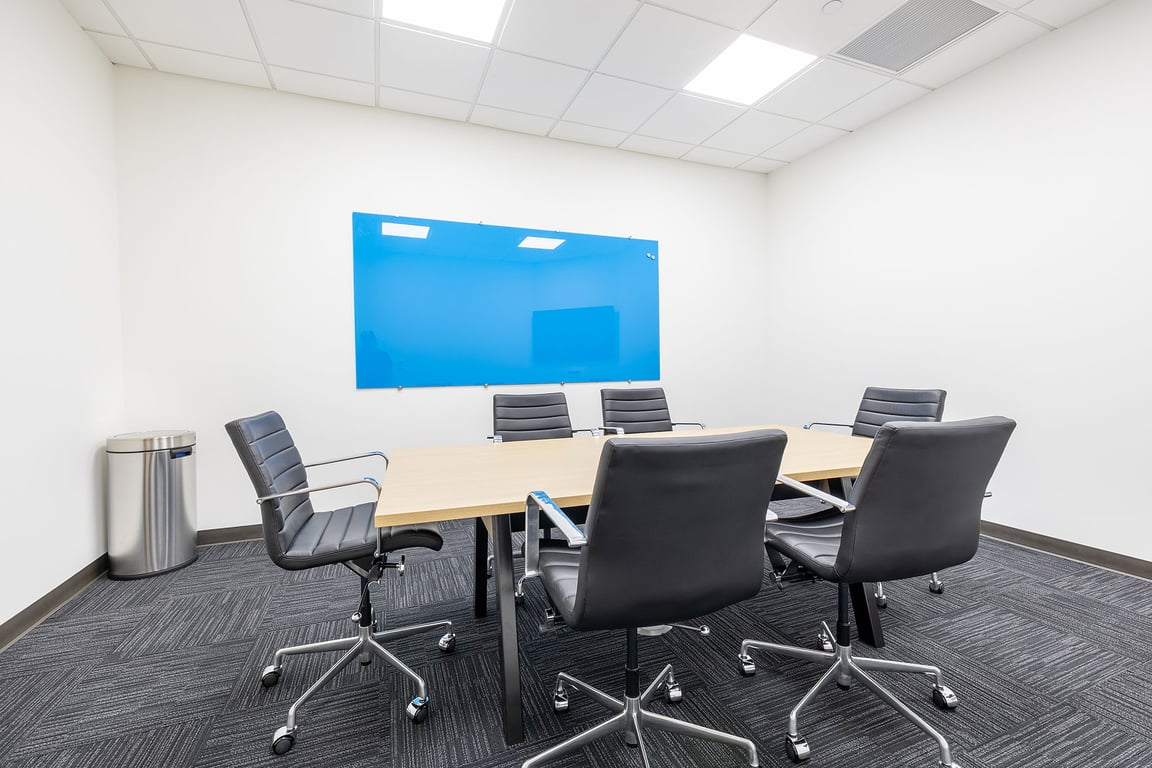An interior shot of Huddle Room