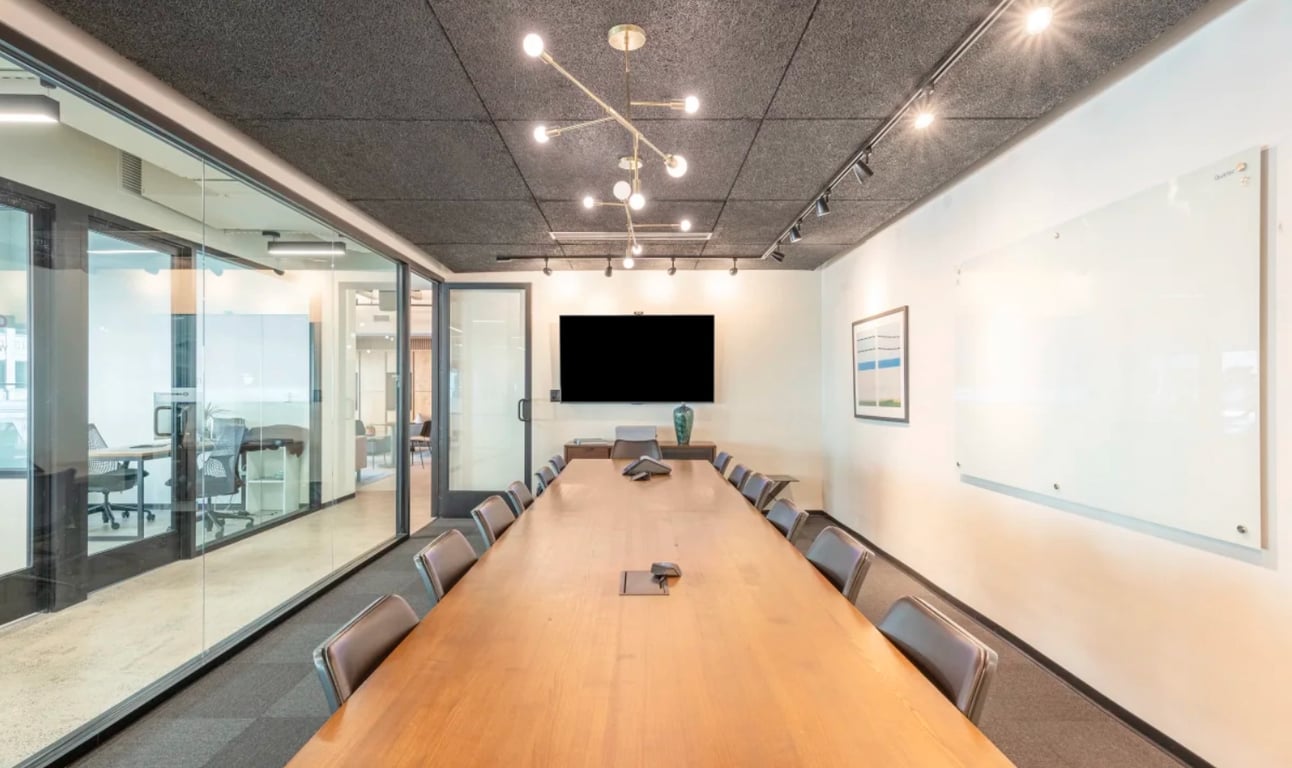 An interior shot of Conf. Room G