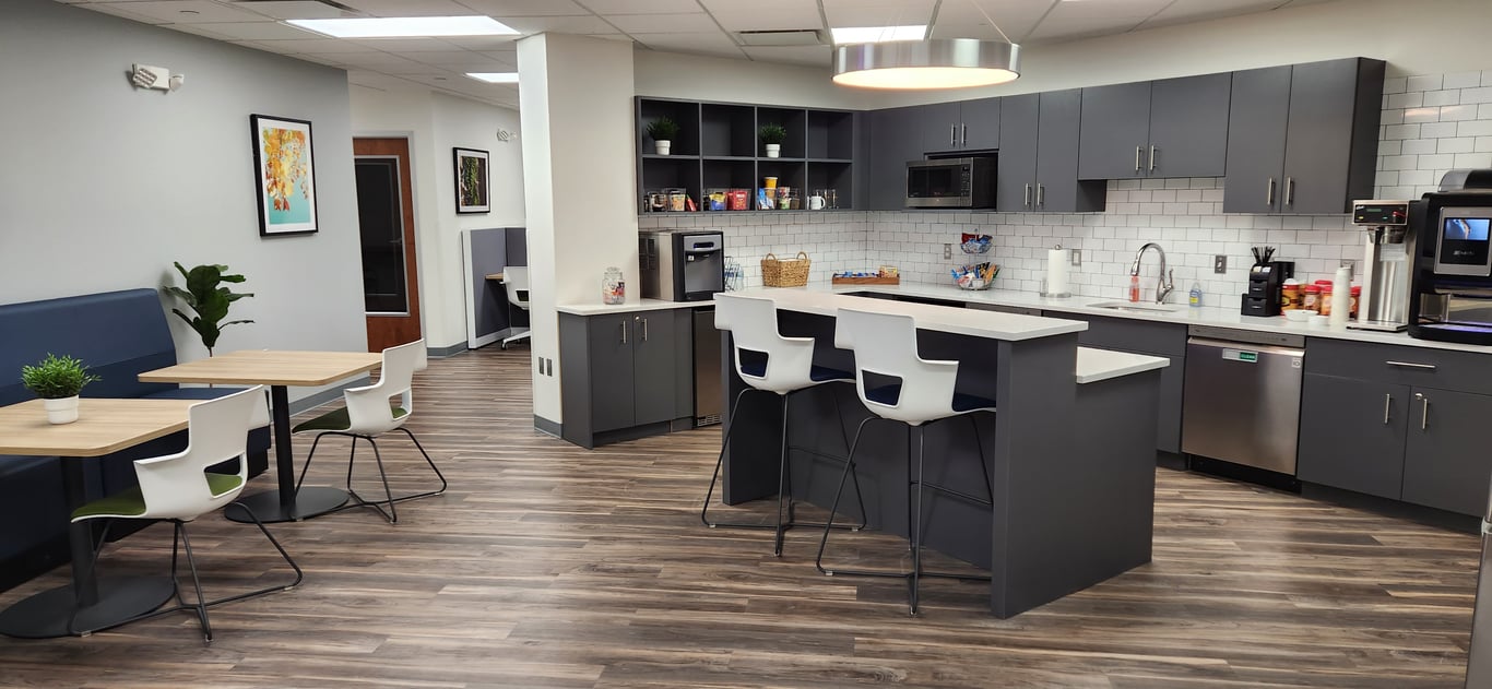 An interior shot of Office Evolution - Troy