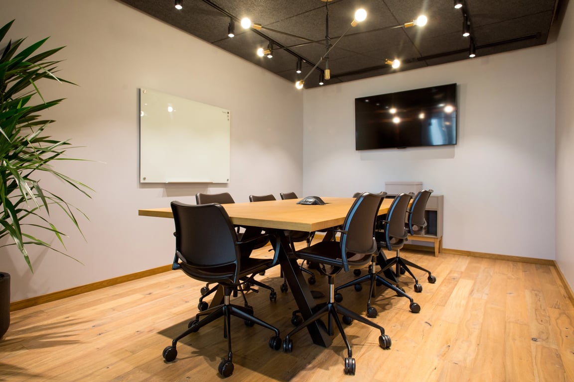 An interior shot of Conference F