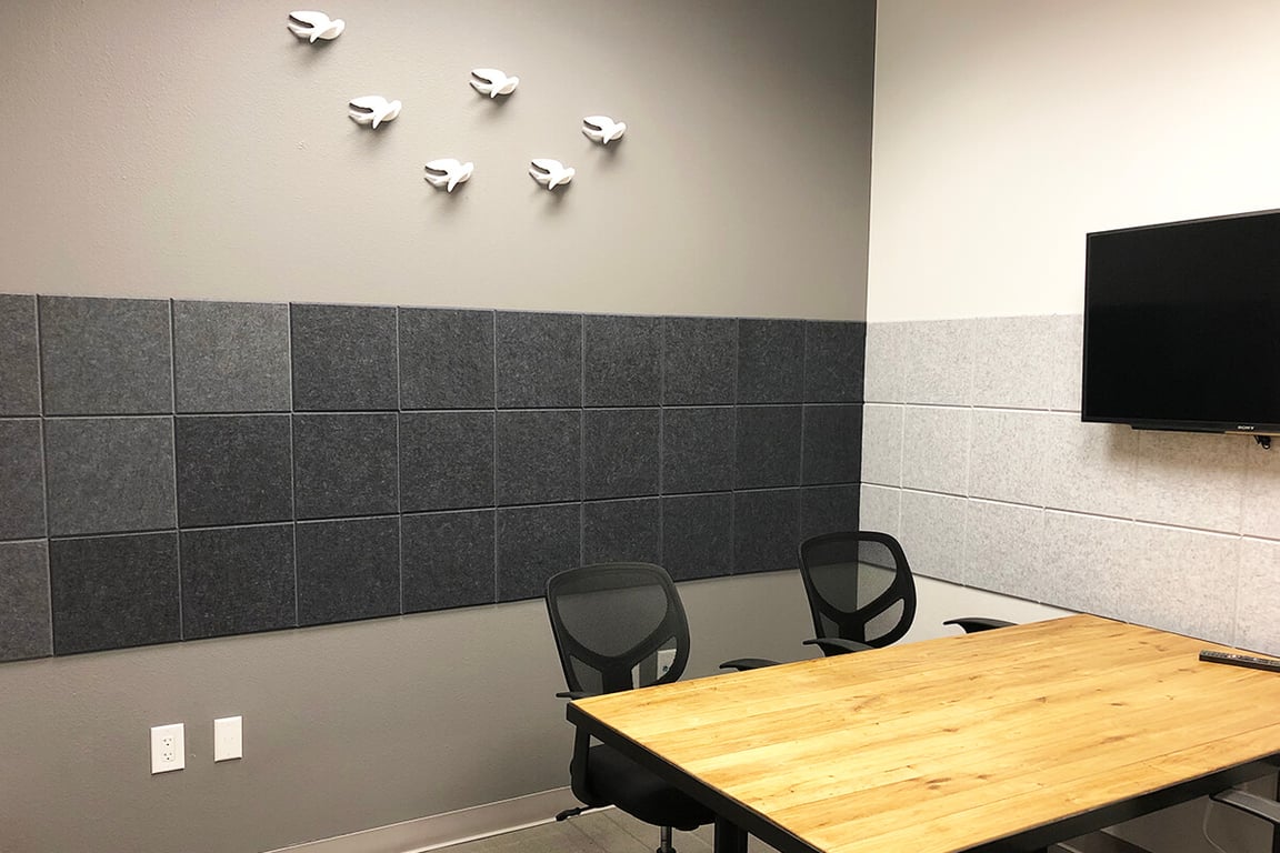 An interior shot of Small Conference Room