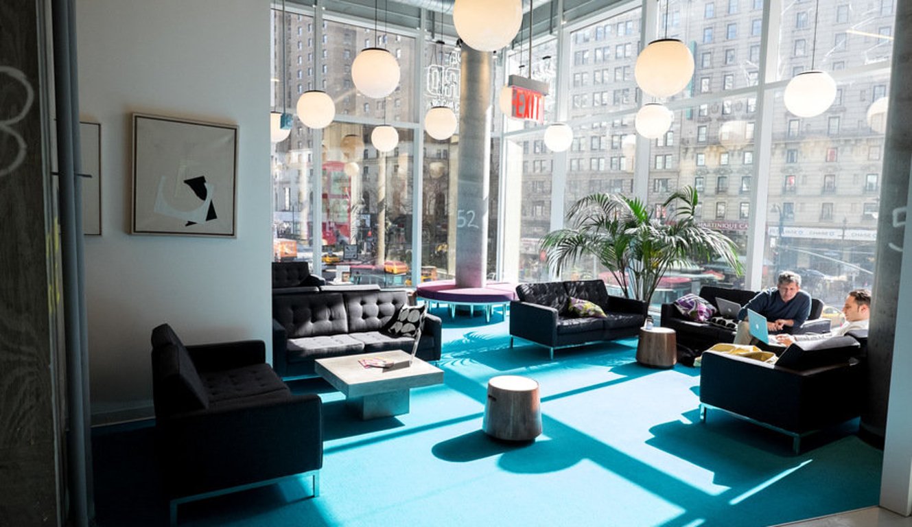 An interior shot of The Yard - Herald Square