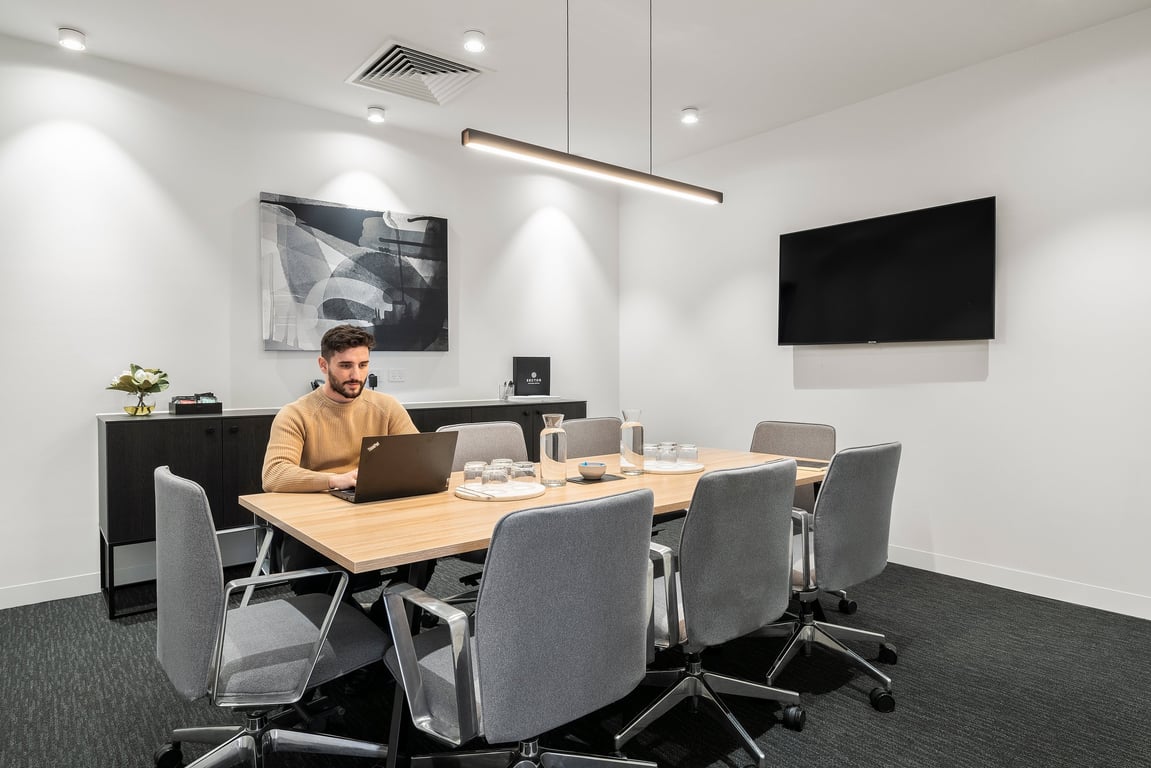 An interior shot of Meeting Room 1