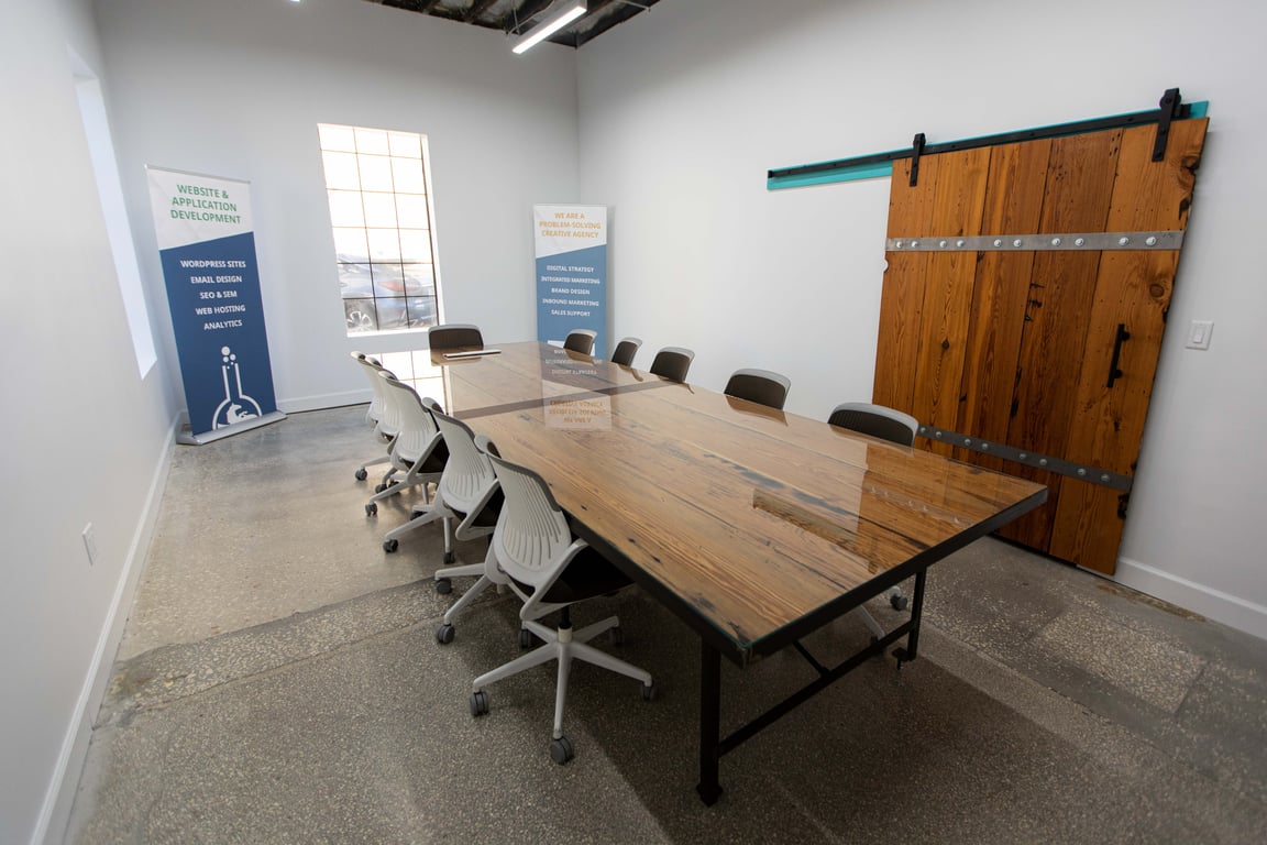 An interior shot of Downtown Duval Building