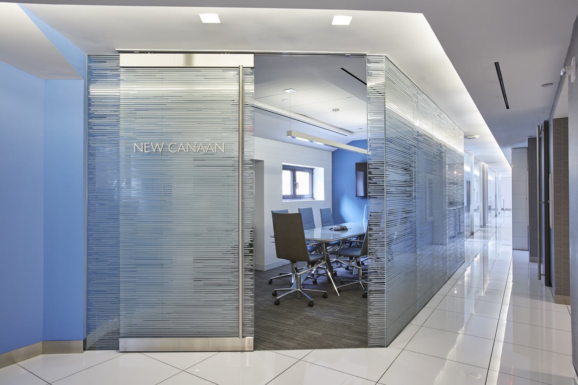 An interior shot of New Canaan Conference Room