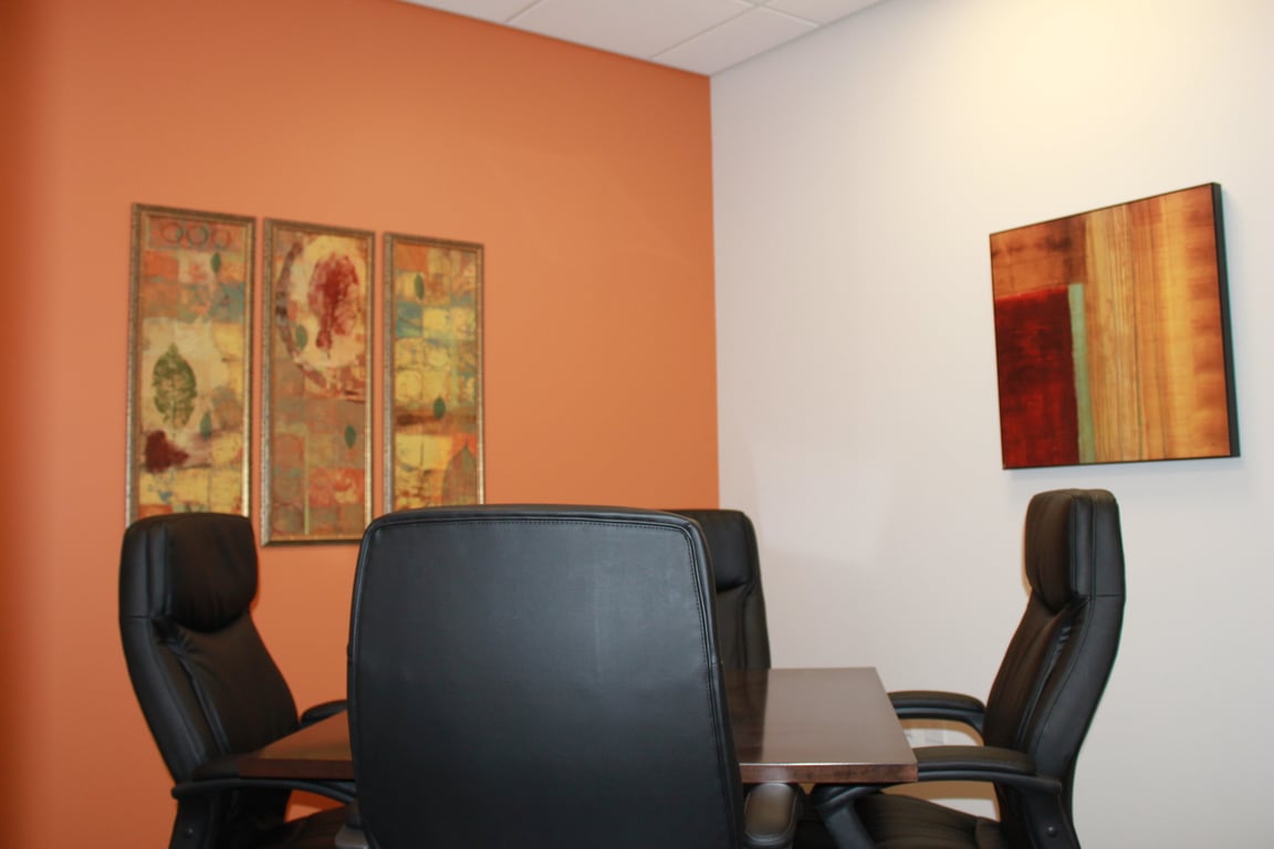 An interior shot of Small Conference Room