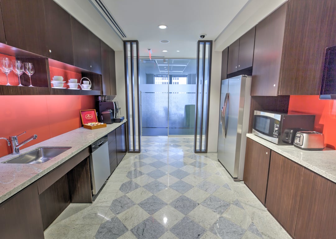 An interior shot of Servcorp - TC Energy Center