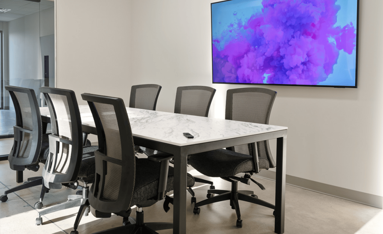 An interior shot of Conference Room 2