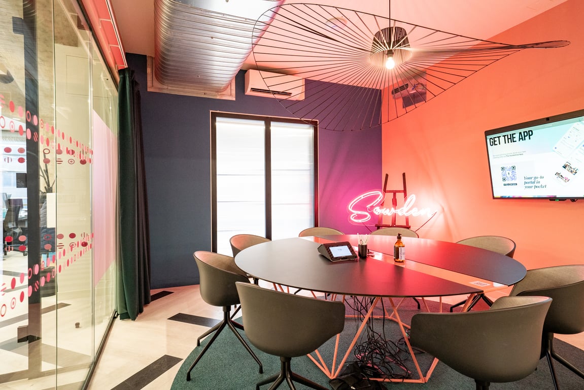 An interior shot of Sowden