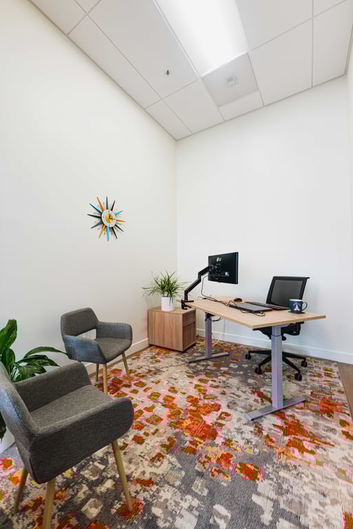 An interior shot of Verizon 5