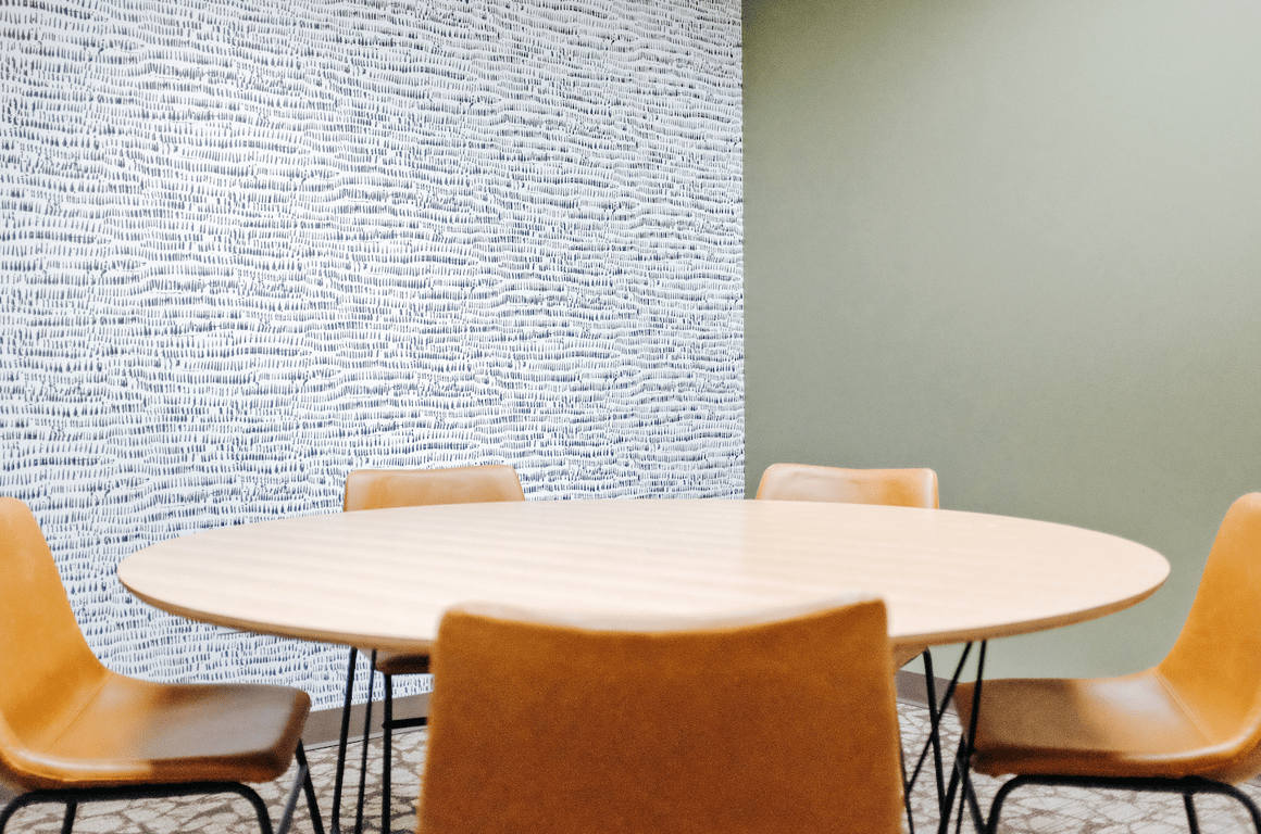 An interior shot of Huddle Room Two