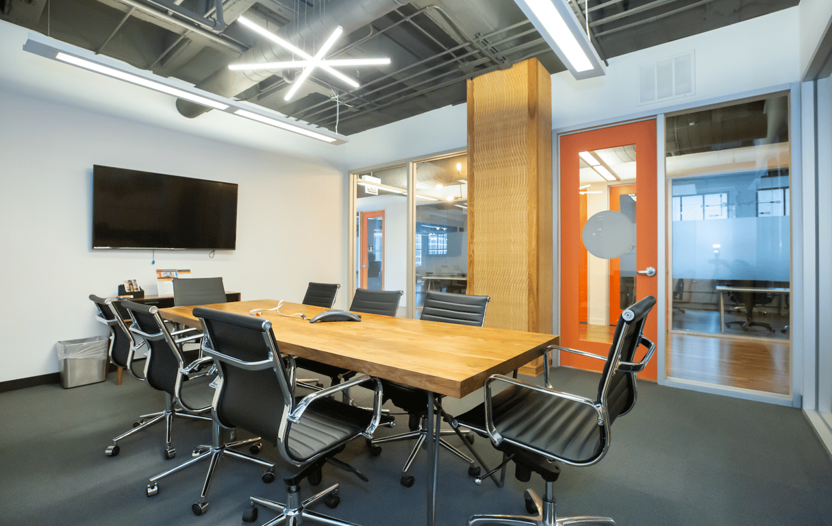 An interior shot of Conference Room 16