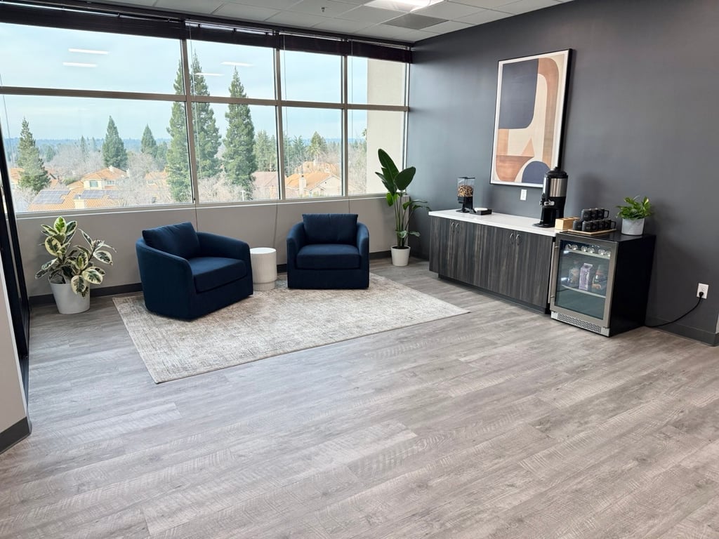 An interior shot of Outlet Coworking - Folsom