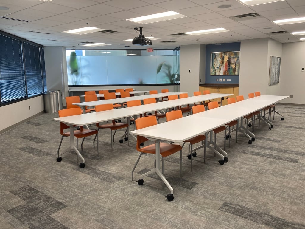 An interior shot of Minneapolis Training Room