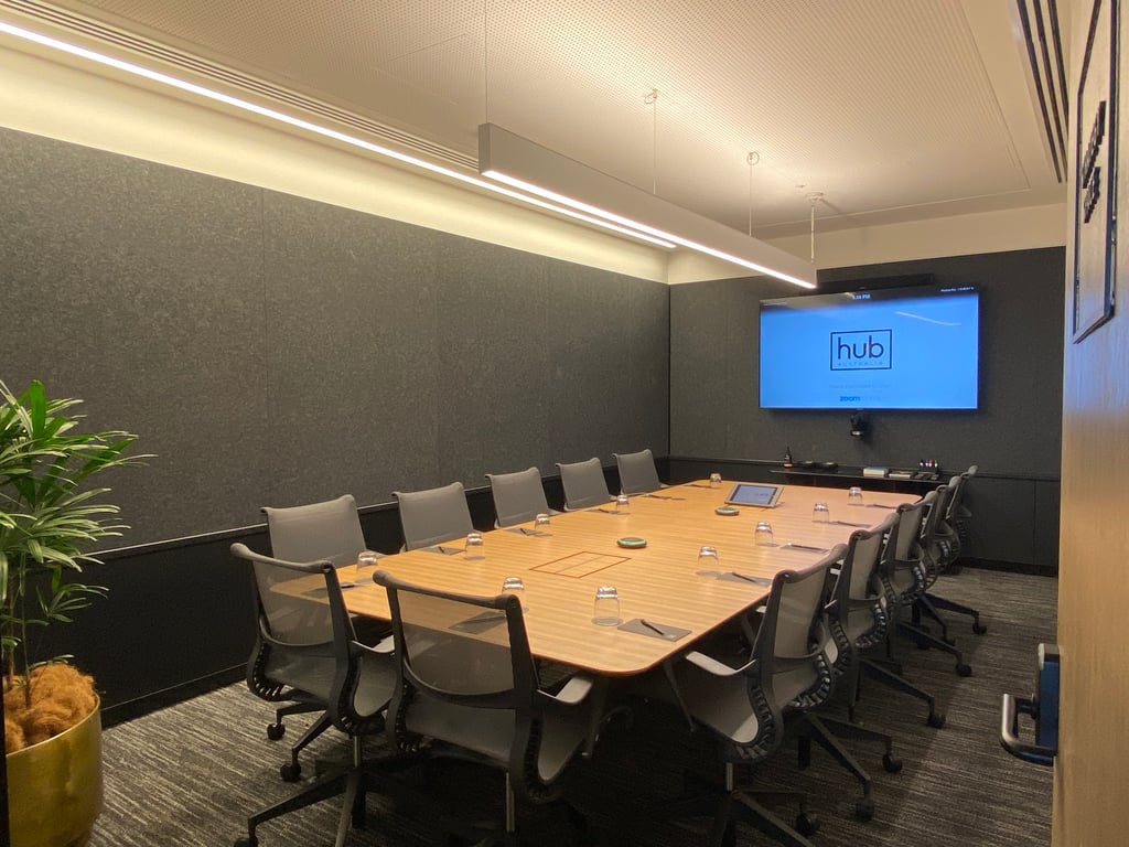 An interior shot of Strategy Space
