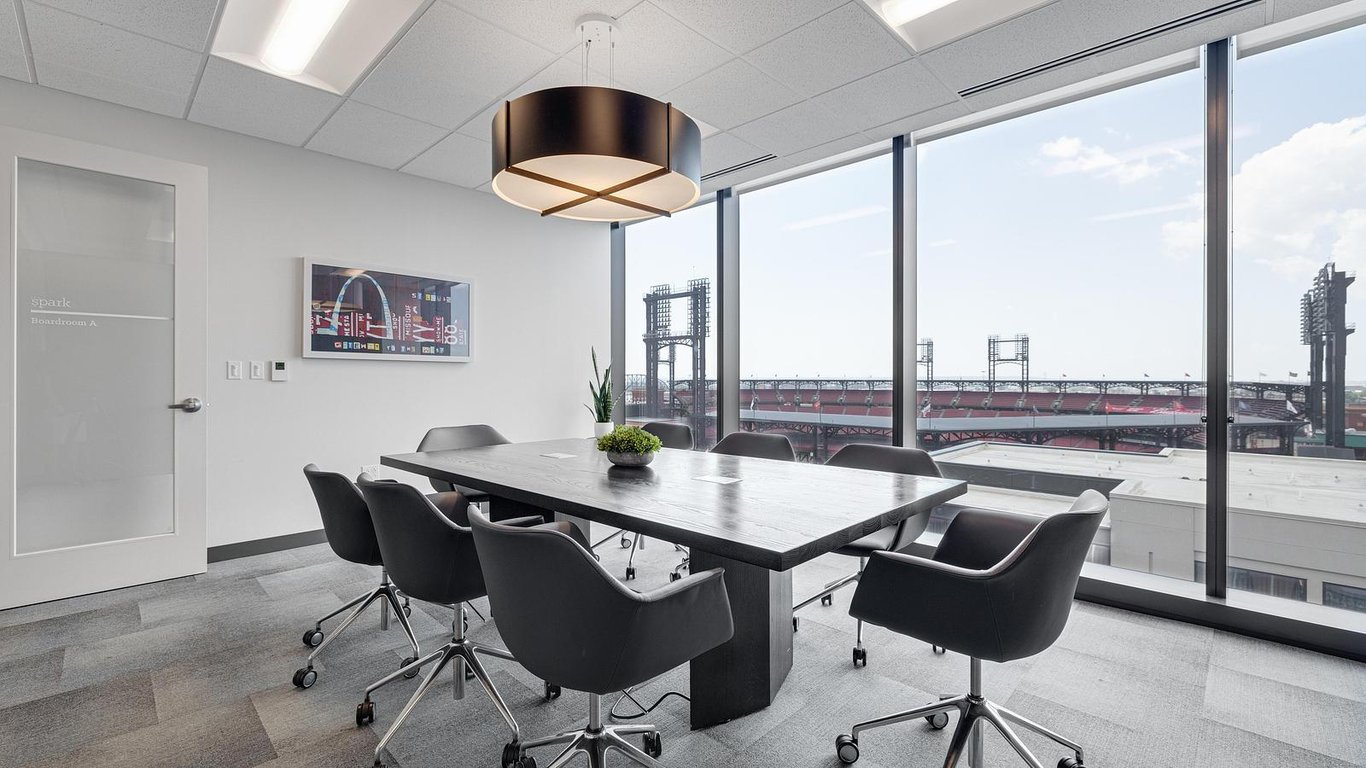 An interior shot of Boardroom A
