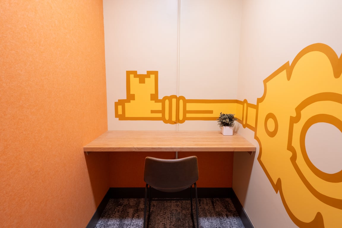 An interior shot of Key Room