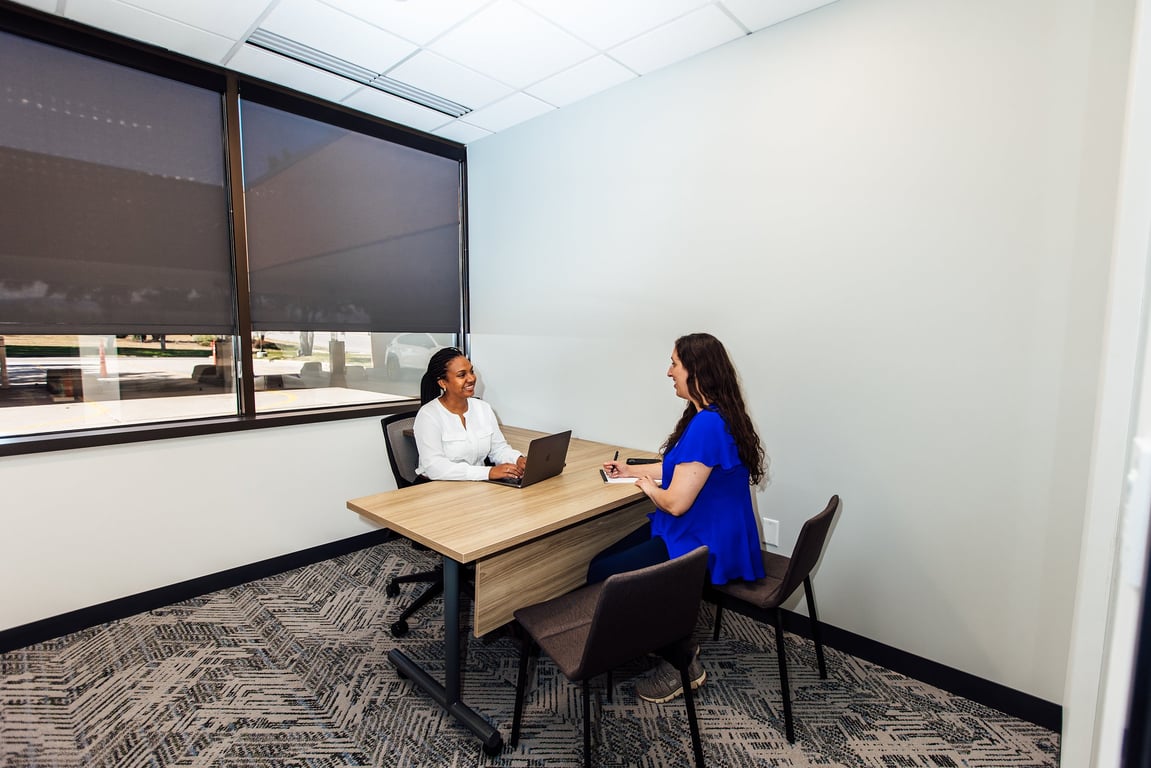 An interior shot of Office By The Hour 1005