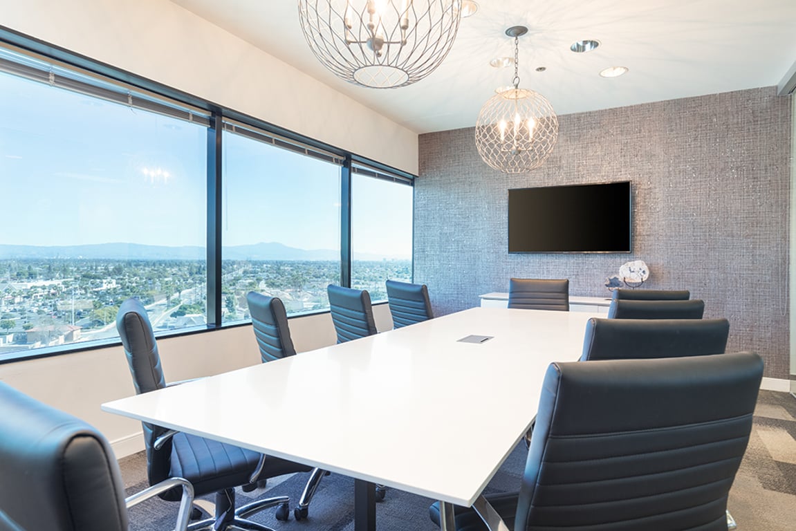 An interior shot of 10 Person Meeting Room - Board