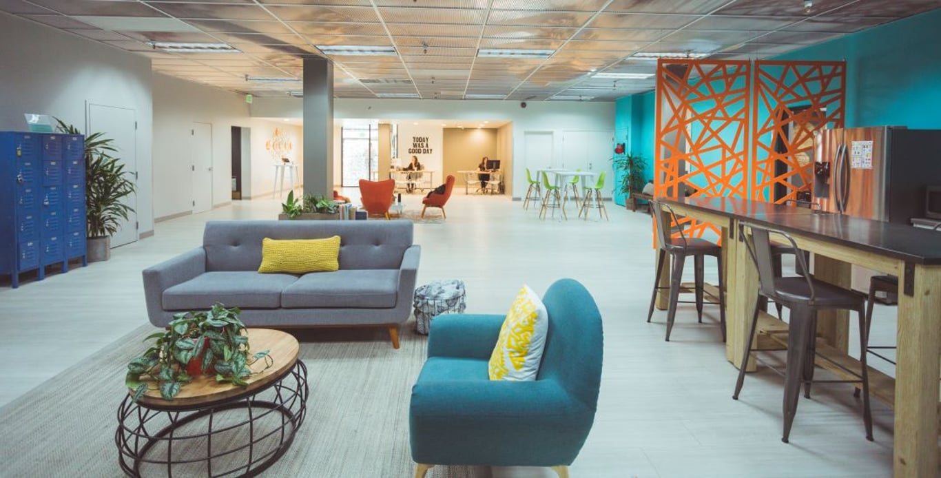 An interior shot of coLAB